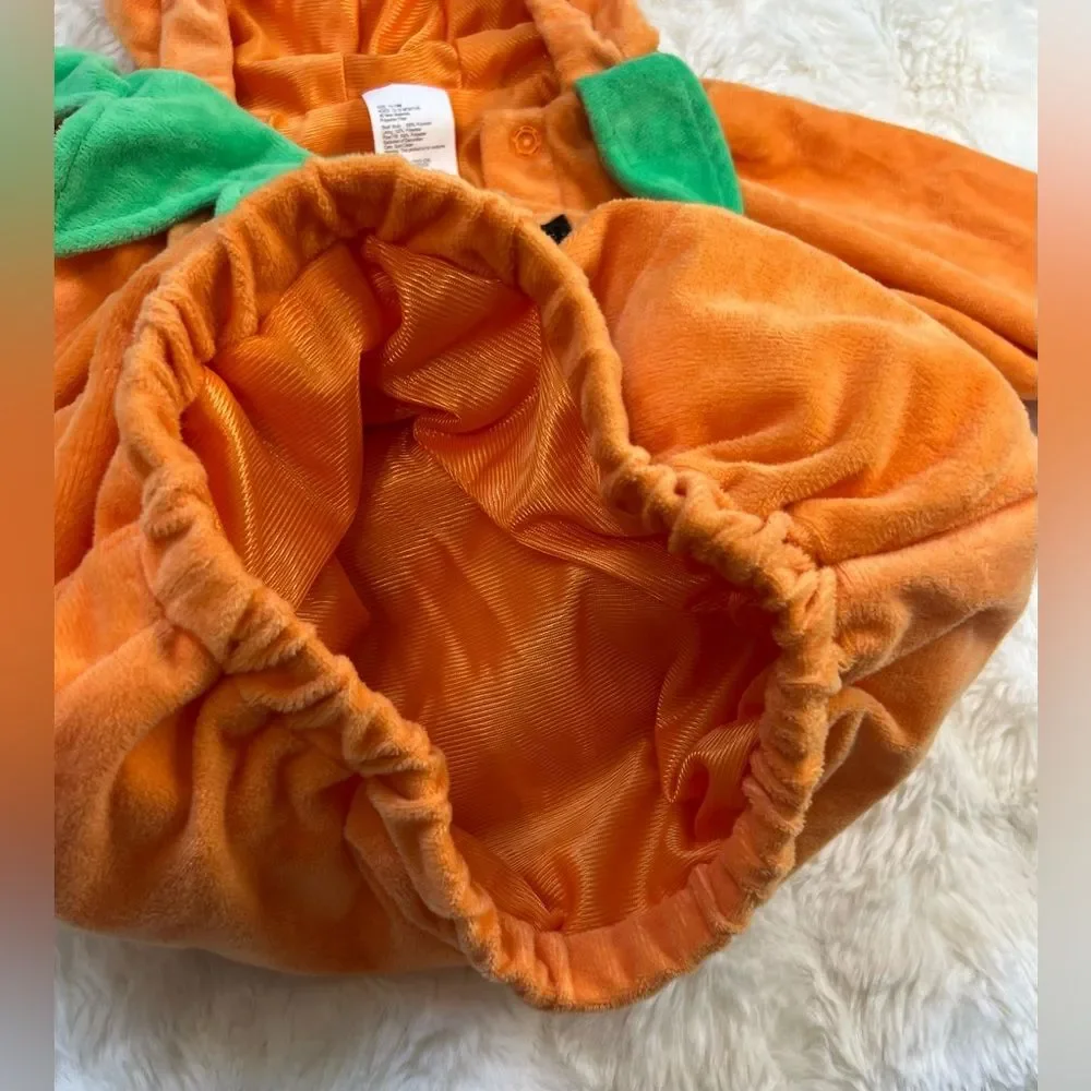 Target Kids' Jack-O'-Lantern Costume - Orange and Green Sz 12 -18 mos